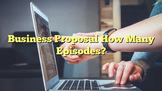 Business Proposal How Many Episodes?